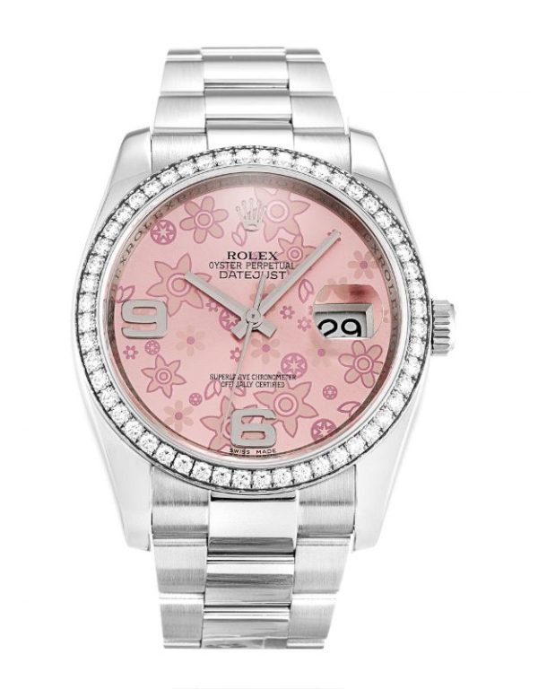 Rolex Datejust Pink Floral Dial 116244