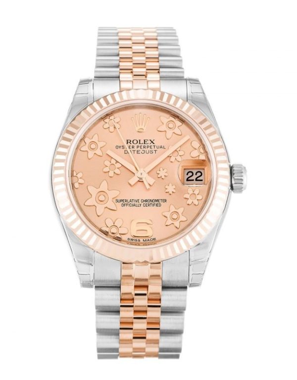 Rolex Datejust Mid-Size Pink Floral Dial 178271