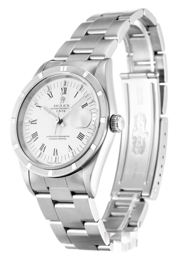 Rolex Oyster Perpetual Date 15210-34 MM - Image 2