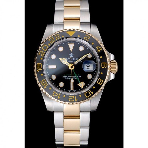 Rolex GMT Master Black Bezel Black Dial 80295 - Image 4