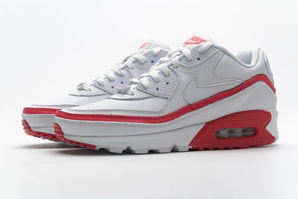 Nike Air Max 90 Undefeated White Solar Red CJ7197-103