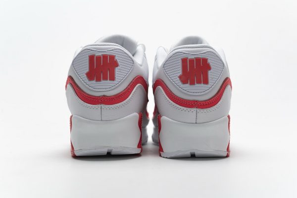 Nike Air Max 90 Undefeated White Solar Red CJ7197-103 - Image 5