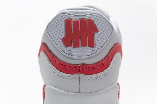 Nike Air Max 90 Undefeated White Solar Red CJ7197-103 - Image 9