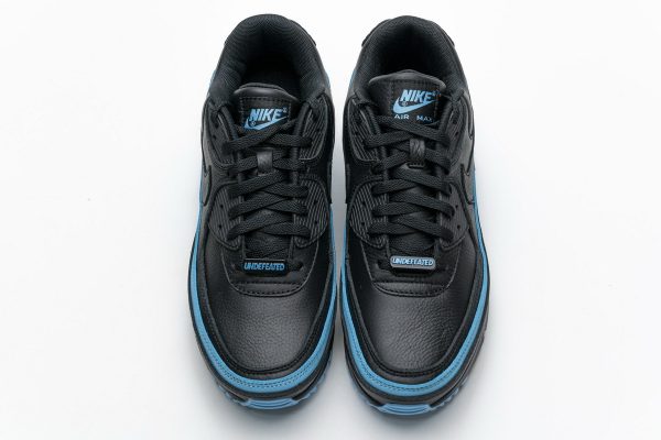 Nike Air Max 90 Undefeated Black Blue Fury CJ7197-002 - Image 3