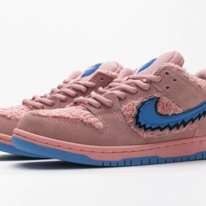 Replica Nike SB Dunk Low Grateful Dead Bears Opti Pink CJ5378-600