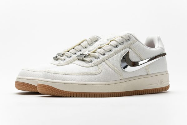 Nike Air Force 1 Low Travis Scott Sail AQ4211-101 - Image 3