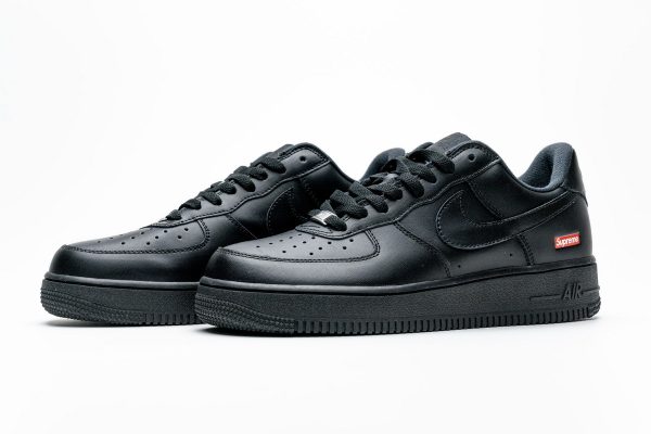 Nike Air Force 1 Low Supreme Black CU9225-001 - Image 5