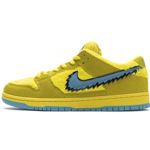 Replica Nike SB Dunk Low Grateful Dead Bears Opti Yellow CJ5378-700