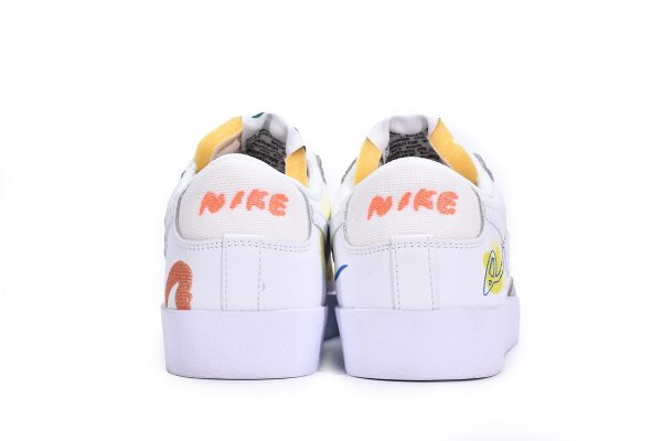 Replica Nike Blazer Low 77 Men's Flyleather Mayumi Yamase Blazer White DM0882-100