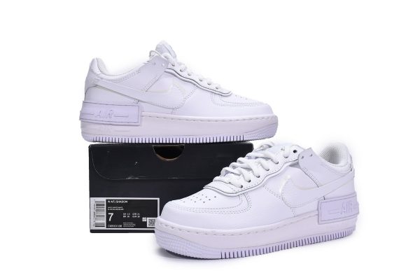 Nike Air Force 1 Shadow Triple White CI0919-100 - Image 3