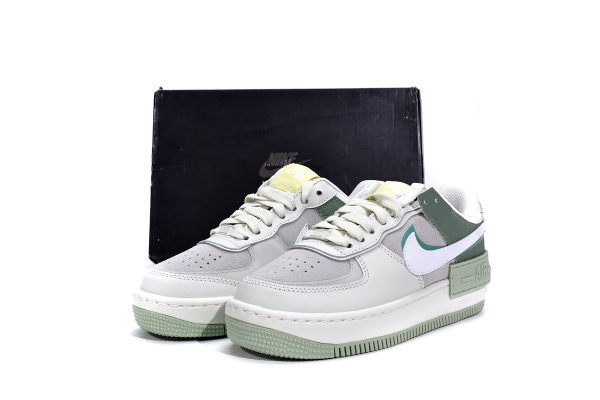 Nike Air Force 1 Shadow Spruce Aura White CW2655-001 - Image 2