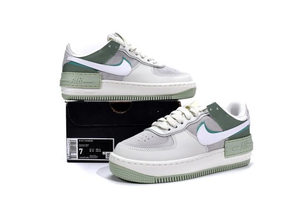 Nike Air Force 1 Shadow Spruce Aura White CW2655-001 - Image 3