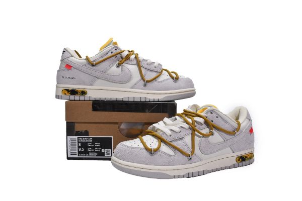 Nike Dunk Low Off-White Lot 37 DJ0950-105 - Image 4