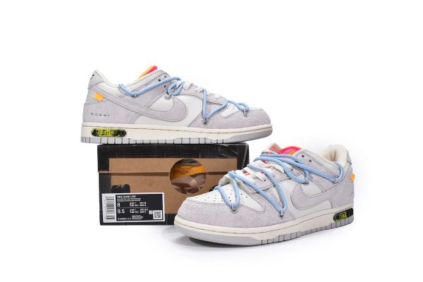 Nike Dunk Low Off-White Lot 38 DJ0950-113 - Image 4