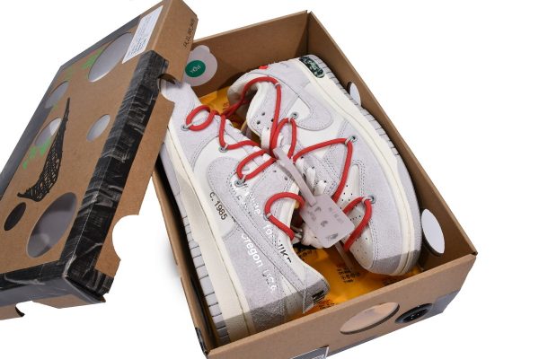 Nike Dunk Low Off-White Lot 33 DJ0950-118 - Image 2