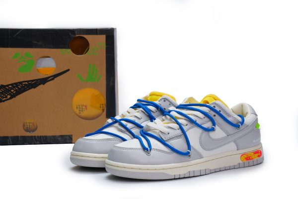 Nike Dunk Low Off-White Lot 10 DM1602-112 - Image 2