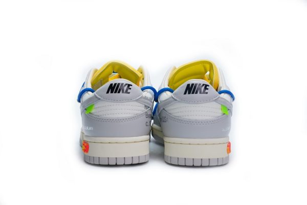 Nike Dunk Low Off-White Lot 10 DM1602-112 - Image 4