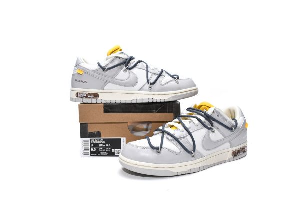 Nike Dunk Low Off-White Lot 41 DM1602-105 - Image 3