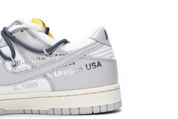 Nike Dunk Low Off-White Lot 41 DM1602-105 - Image 6