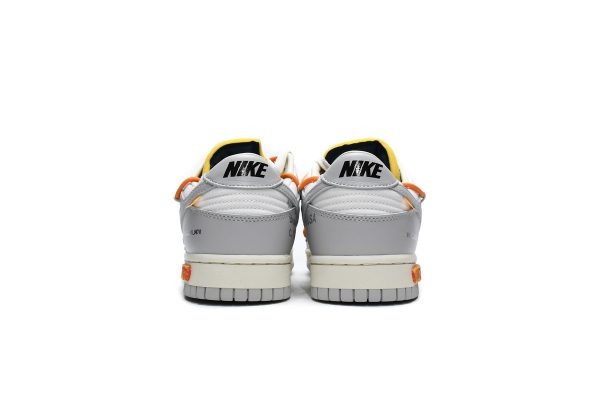 Nike Dunk Low Off-White Lot 44 DM1602-104 - Image 5