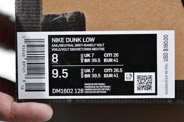 Nike Dunk Low Off-White Lot 43 DM1602-128 - Image 9