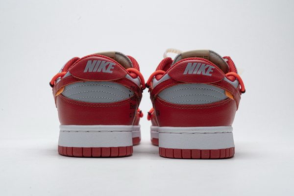 Replica Nike Dunk Low Off-White University Red CT0856-600