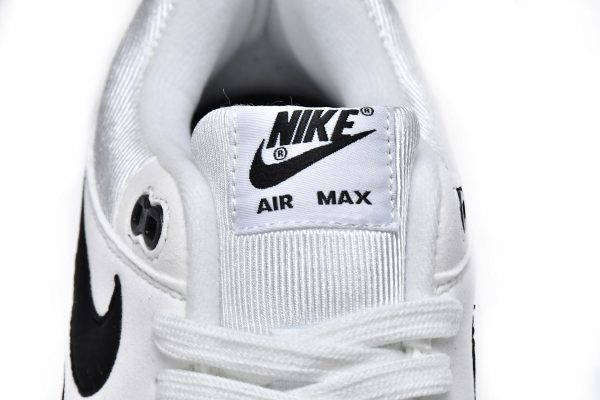 Nike Air Max 1 White Black (W) 319986-109 - Image 7