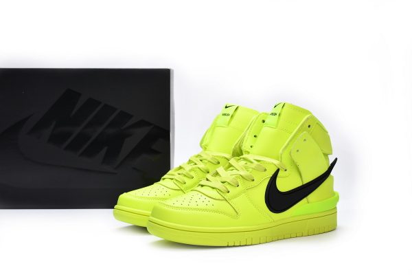 Nike Dunk High AMBUSH Flash Lime CU7544-300 - Image 2