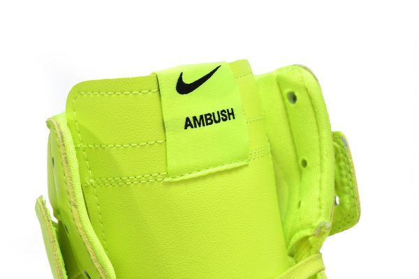 Nike Dunk High AMBUSH Flash Lime CU7544-300 - Image 6