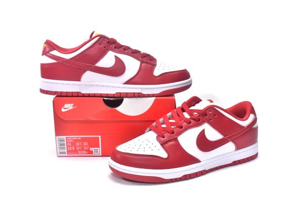 Nike Dunk Low Next Nature White Gym Red DN1431-101 - Image 4