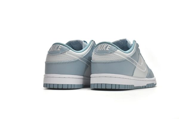 Nike Dunk Low Clear Blue Swoosh DH9765-401 - Image 4