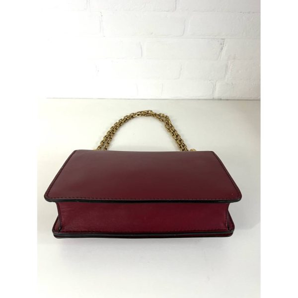 Dior J'adior Mongolian Lamb Handbag Burgundy In Mongolian Lamb - Image 6