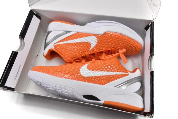 Nike Zoom Kobe VI TB Orange 454142-800 - Image 2