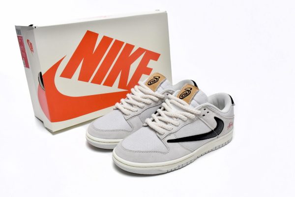 Stussy x Nike SB Dunk Low DD9776-068 - Image 3