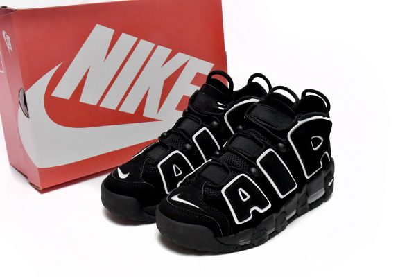 Nike Air More Uptempo Black White (2016/2020) 414962-002 - Image 2