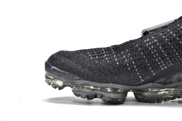 Replica Nike Air VaporMax Flyknit Black Dark Grey