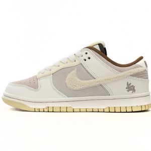 Replica Nike Dunk Low Retro PRM Year of the Rabbit Fossil Stone (2023) FD4203-211