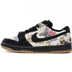 Replica Nike SB Dunk Low Supreme Rammellzee FD8778-001