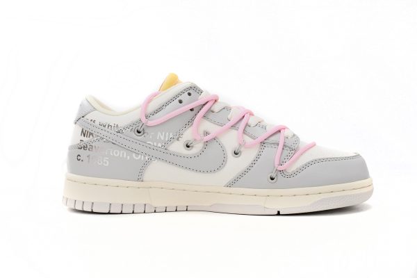 Nike SB Dunk Low Off-White Lot 9 DM1602-109 - Image 4