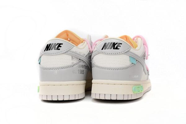 Nike SB Dunk Low Off-White Lot 9 DM1602-109 - Image 9