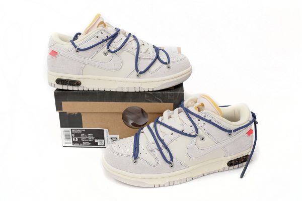 Nike SB Dunk Low Off-White Lot 18 DJ0950-112 - Image 3