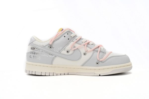 Nike SB Dunk Low Off-White Lot 24 DM1602-119 - Image 4