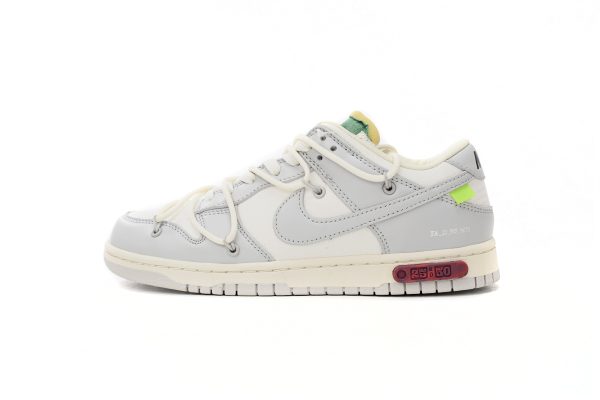 Nike SB Dunk Low Off-White Lot 25 DM1602-121