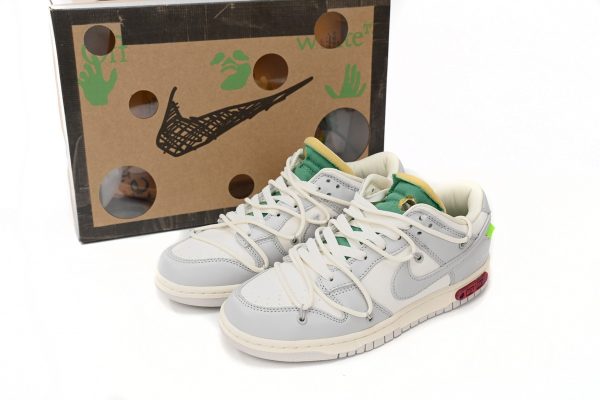 Nike SB Dunk Low Off-White Lot 25 DM1602-121 - Image 2