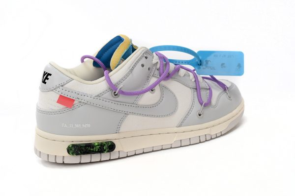 Nike SB Dunk Low Off-White Lot 47 DM1602-125 - Image 5