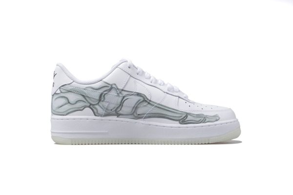 Nike Air Force 1 Low Skeleton Halloween (2018) BQ7541-100 - Image 2