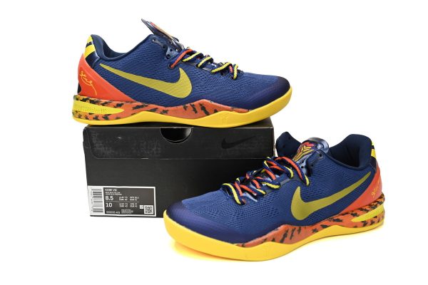 Nike Kobe 8 Barcelona Tiger 555035-402 - Image 3