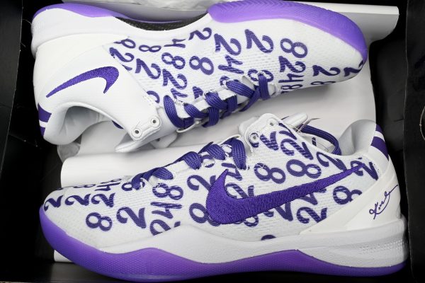 Nike Kobe 8 Protro Court Purple FQ3549-100 - Image 8