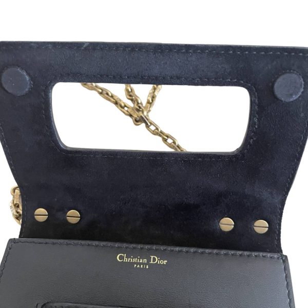 Christian Dior J'adior Chain Flap Bag Embellished Leather Mini - Image 6