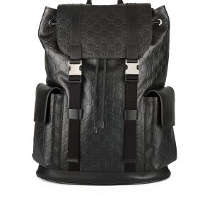 Replica Gucci GG Embossed Backpack Signature